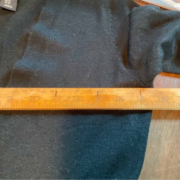 Nanette Lepore Cardigan Sweater Black Lightweight Longsleeve Size XS - Picture 7 of 8